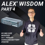 Alex‘ Wisdom • Part 4 • HV Mid Size Modified G4.1 7000mAh Hardcase Battery (#999749).